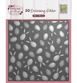 3D Prägefolder - Hasen und Eier