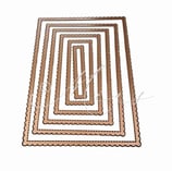 Stanzenset ‚Wellenrechteck aussen‘