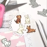 Hunde und Katzen Welpen