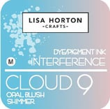 Lisa Horton Crafts Interference Ink Pad - Opal Blush Shimmer