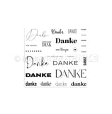 Clear Stamp 'Danke'