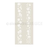 Stencil 'Blütenstreifen-Wunder'