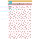 Stencil - Herz - Marianne Design