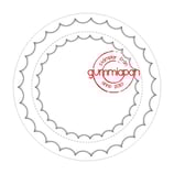 Scalloped circles inside