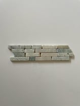 Fascia in marmo anticato Brick Jade 6x23