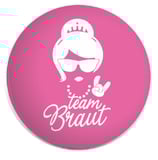 Button Team Braut