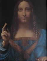 ダ・ヴィンチ「救世主」作品のみ　※和紙に印刷