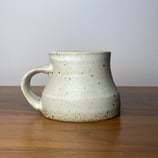 matte white mug