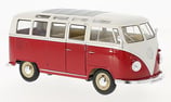 Art.Nr. 16.494VW Bus T1  Samba Rot/weiss