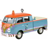 Art.Nr. 16.345 VOLKSWAGEN T1b VW Kundendienst mit Blinklicht/ Service, Blau/Orange