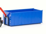 Art.Nr. 9914 Absetzcontainer hoch blau 1:25