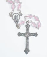 Rosario cristal Rosa