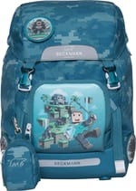 BECKMANN Schulrucksack Classic Jungle Game