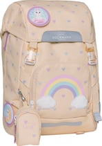 BECKMANN Schulrucksack Classic Yellow Heart
