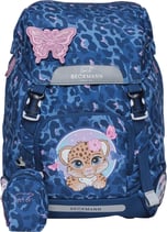 BECKMANN Schulrucksack Classic Cheeta