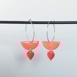 Boucles d'Oreilles Longues Créoles VICTORINE