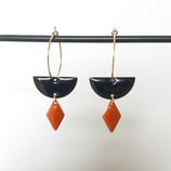 Boucles d'Oreilles Longues Créoles VILMA