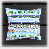 Kinder-Arvenkissen Bahnhof