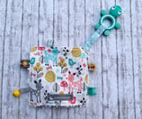 Knistertuch «Reh mit grossem Beissring» – Unikat