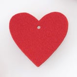 Okrasek iz filca - srček