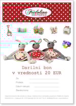 Darilni bon v vrednosti 20 Eur