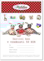 Darilni bon v vrednosti 50 Eur
