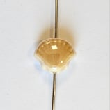 Perlina Conchiglia ceramica 10mm Biege