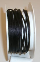 Coda di Topo Satin 2mm Nero