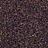 Delica 11/0 (DB1014) Viola/Bronzo AB Metallico Gold Luster