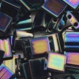 Tila Beads 5x5x1,8 (TL455) Blu Iris AB