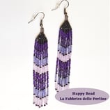 Kit Miyuki Orecchini Willow versione Very Peri Viola