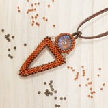 Ciondolo Gaetana colore Bruciato