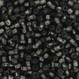 Delica 11/0 (DB613) Nero Silverline Dyed
