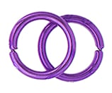 Anello Liscio Aperto 6,5mm viola