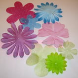 Confezione Fiori Tessuto Misti