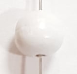 Sfera Legno Bianco 12mm