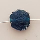 Tondo Bombato 12mm Turchese Bubble