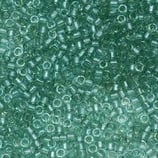 Delica 11/0   (DB112) Verde Acqua Luster Glazed Trasparent