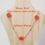 Kit Wire Collana Bloom versione Arancio