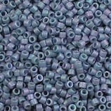 Delica 11/0 (DB376) Grigio/Blu Steel Opaco Matt Metallic Luster