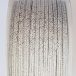 Cordoncino Soutache Misto Metallic Bianco Argento