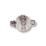 Chiusura a Sfera 11mm Argento