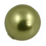 Round Crystal Pearl - 5810 - 3mm colore Verde Olive