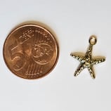 Ciondolo Metallo Smaltato Stella Marina 16mm