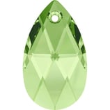Pear Pendant Swarovski (6106) 16mm Peridot