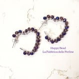 Kit Wire  Orecchini Cutie Cuore versione Viola