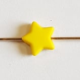 Perline Stella Gialla 9mm 10pz