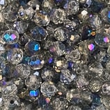 Cipollotti Sfaccettati 3x4mm Grigio Azzurro AB 50pezzi