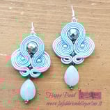 Orecchini Lilith Pendenti Colore Azzurri