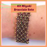 Kit Miyuki Braccaile Rete Grigio Opaco /Rame